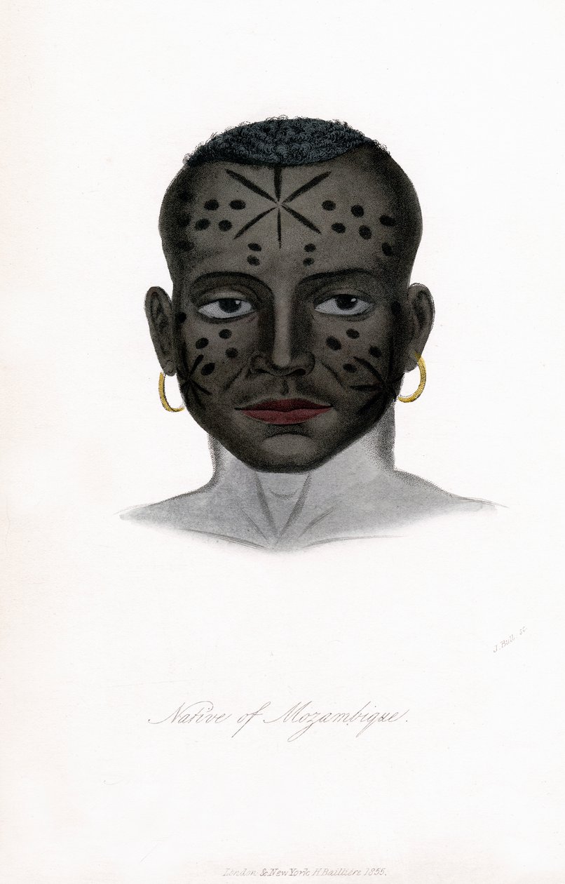 Født i Mozambique, c1850. af James Prichard