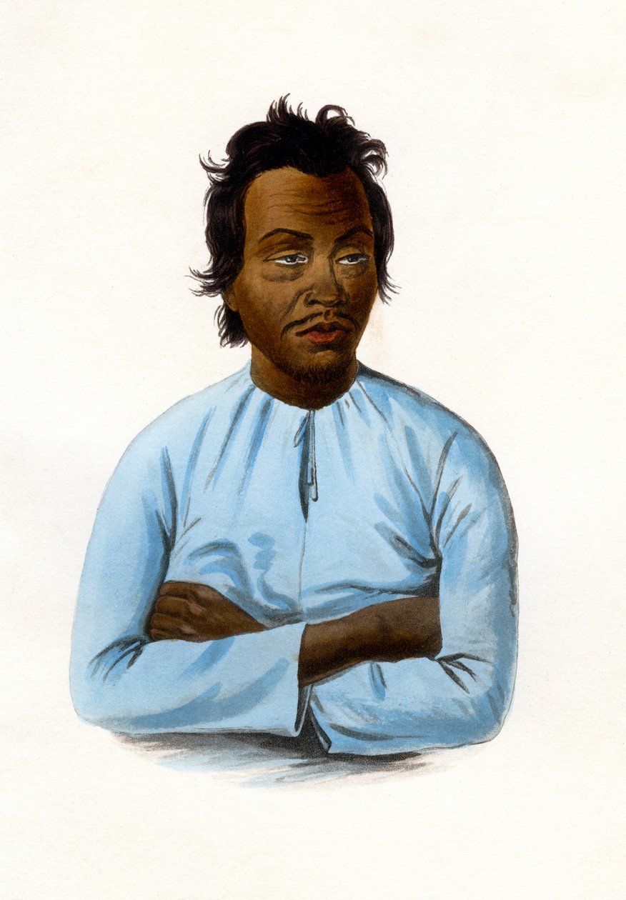 The Malay, c1840. af James Prichard