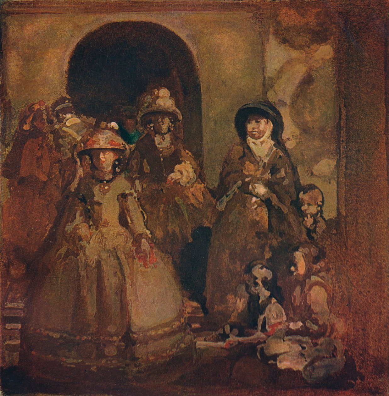 The Demimondaine, 1911 af James Pryde