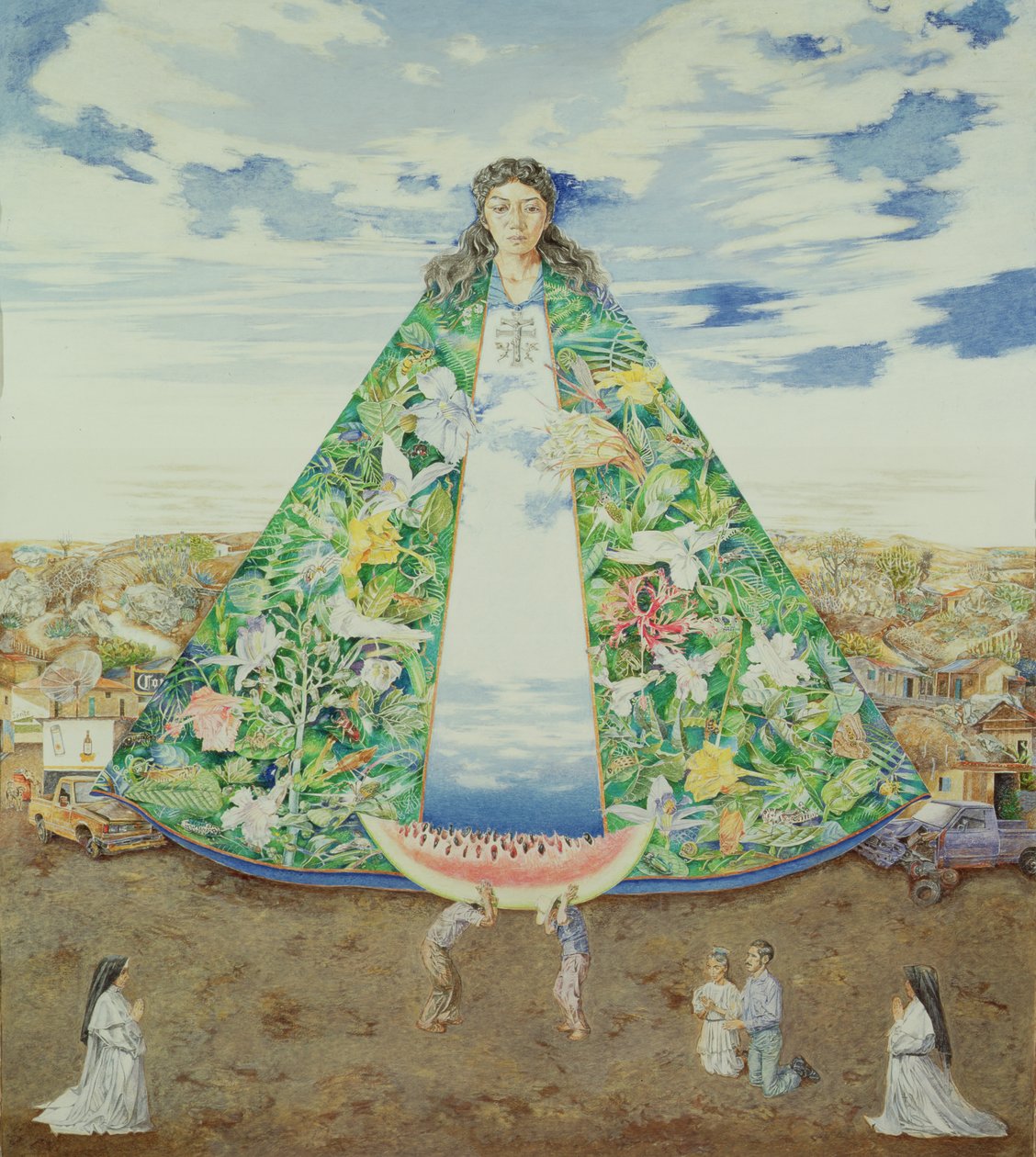 The Virgin of the Huasteca, 1988 af James Reeve