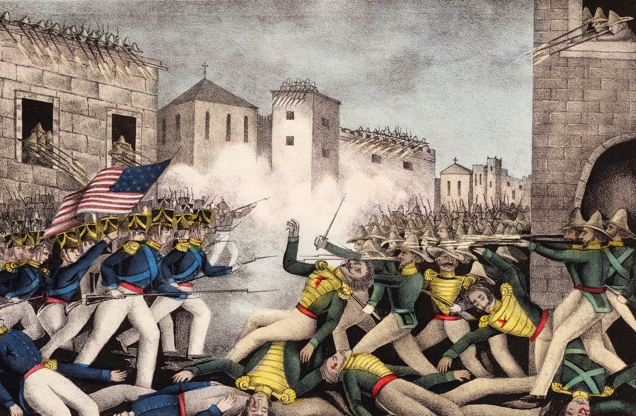 Slaget ved Monterrey. Mexicansk-amerikansk krig. af James S. Baillie