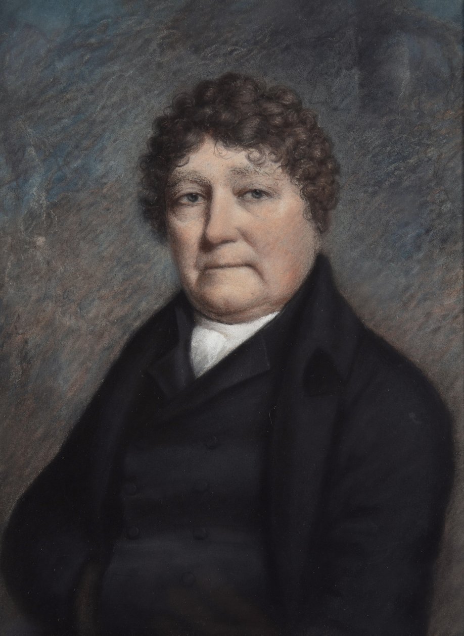 Hr. Vanderhorst (pastel på gråt papir) af James Sharples