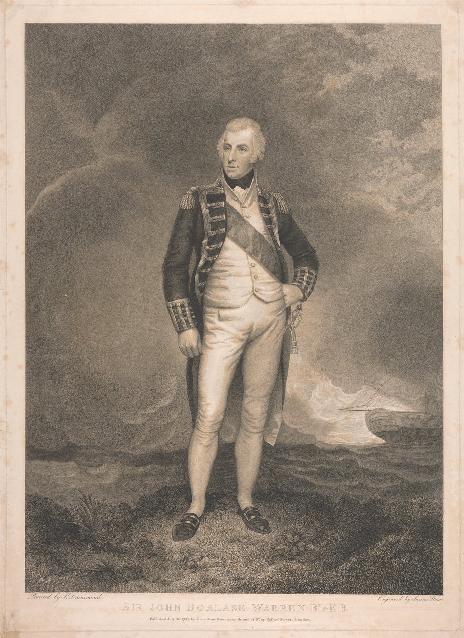 Sir John Borlase Warren af James Stow