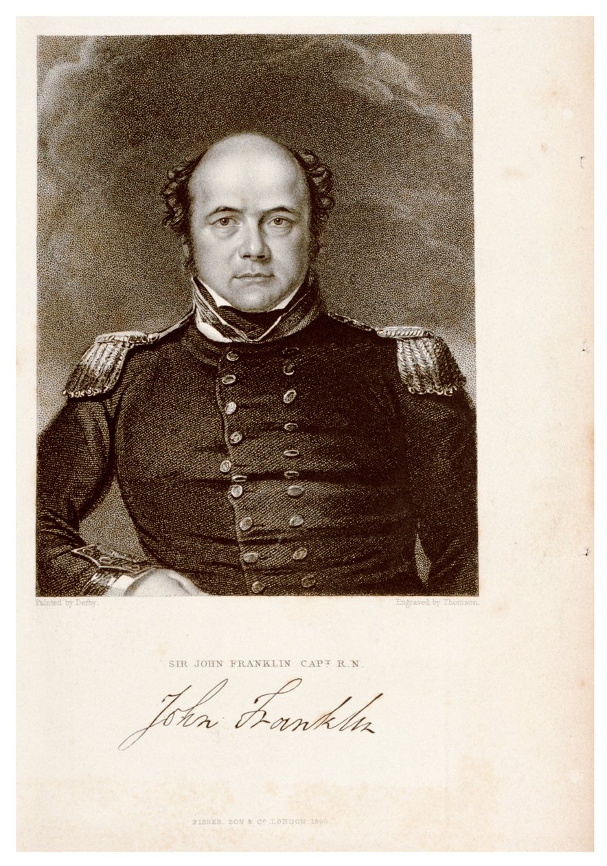 Sir John Franklin Capt. R.N. John Franklin af James Thomson