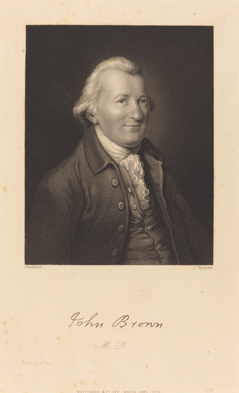 John Brown, M.D. af James Thomson after John Donaldson