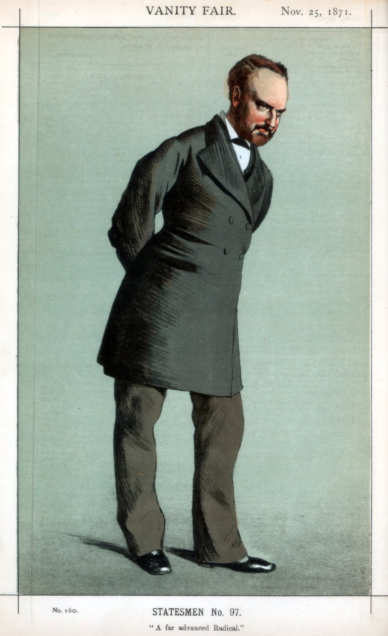 En langt fremskreden radikal, 1871. af James Jacques Joseph Tissot