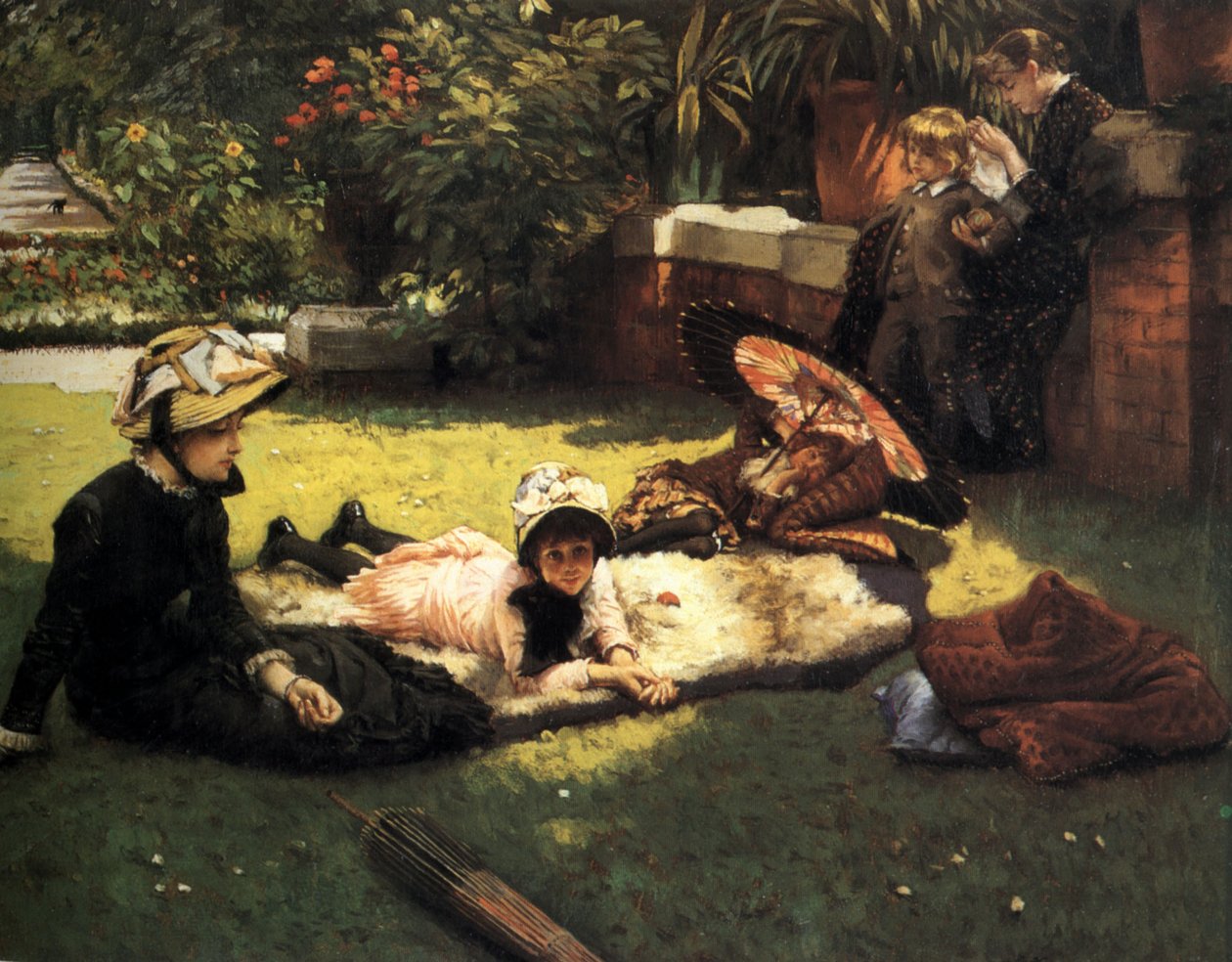 I solskinnet af James Tissot