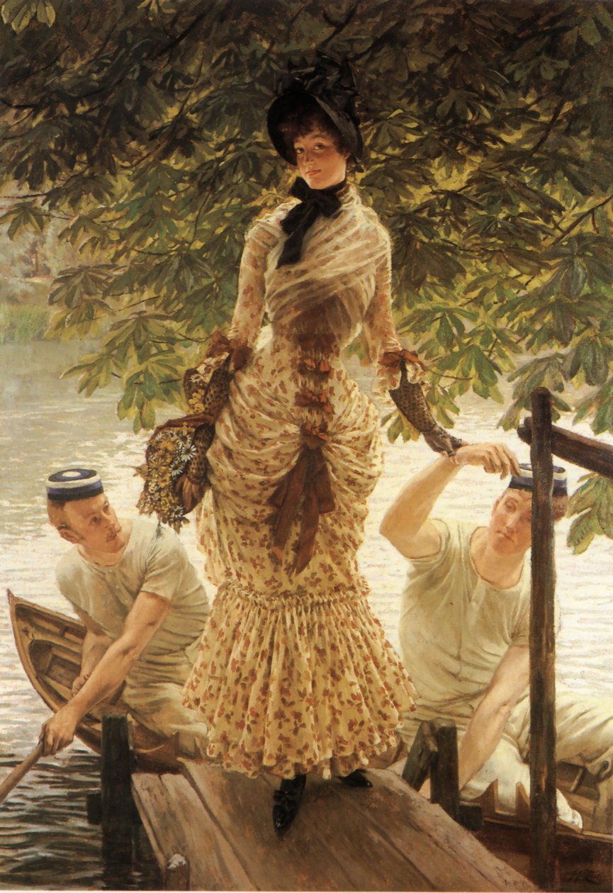 På Themsen af James Tissot