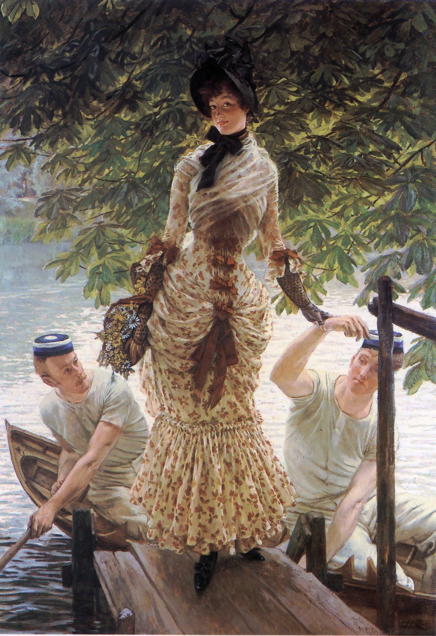 På Themsen af James Tissot