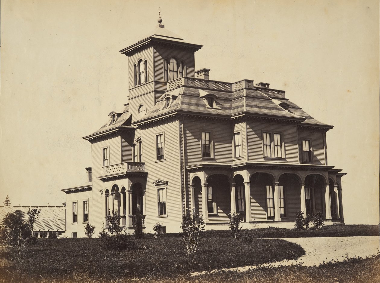 Victorian House, ca. 1860. af James Wallace Black