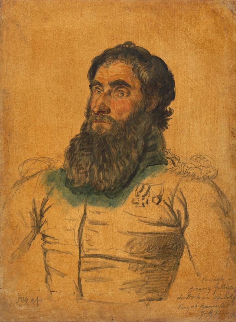 Studie af en kosak: Gregory Yellowstuff af James Ward