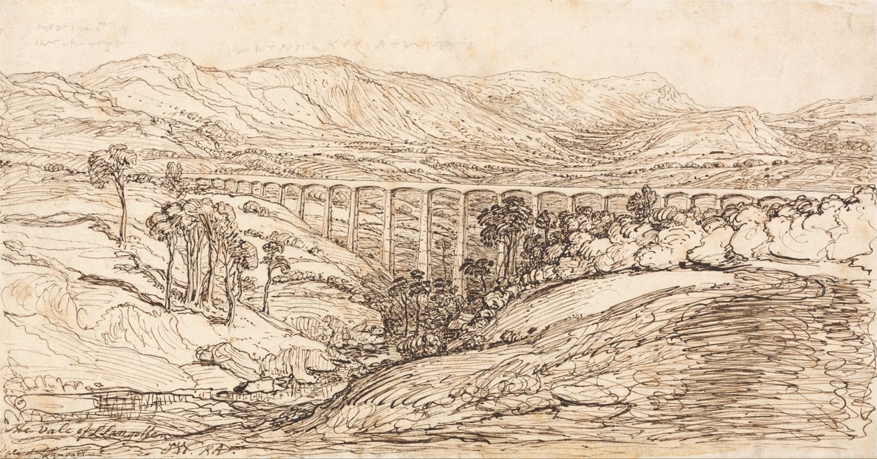 Dalen i Llangollen af James Ward