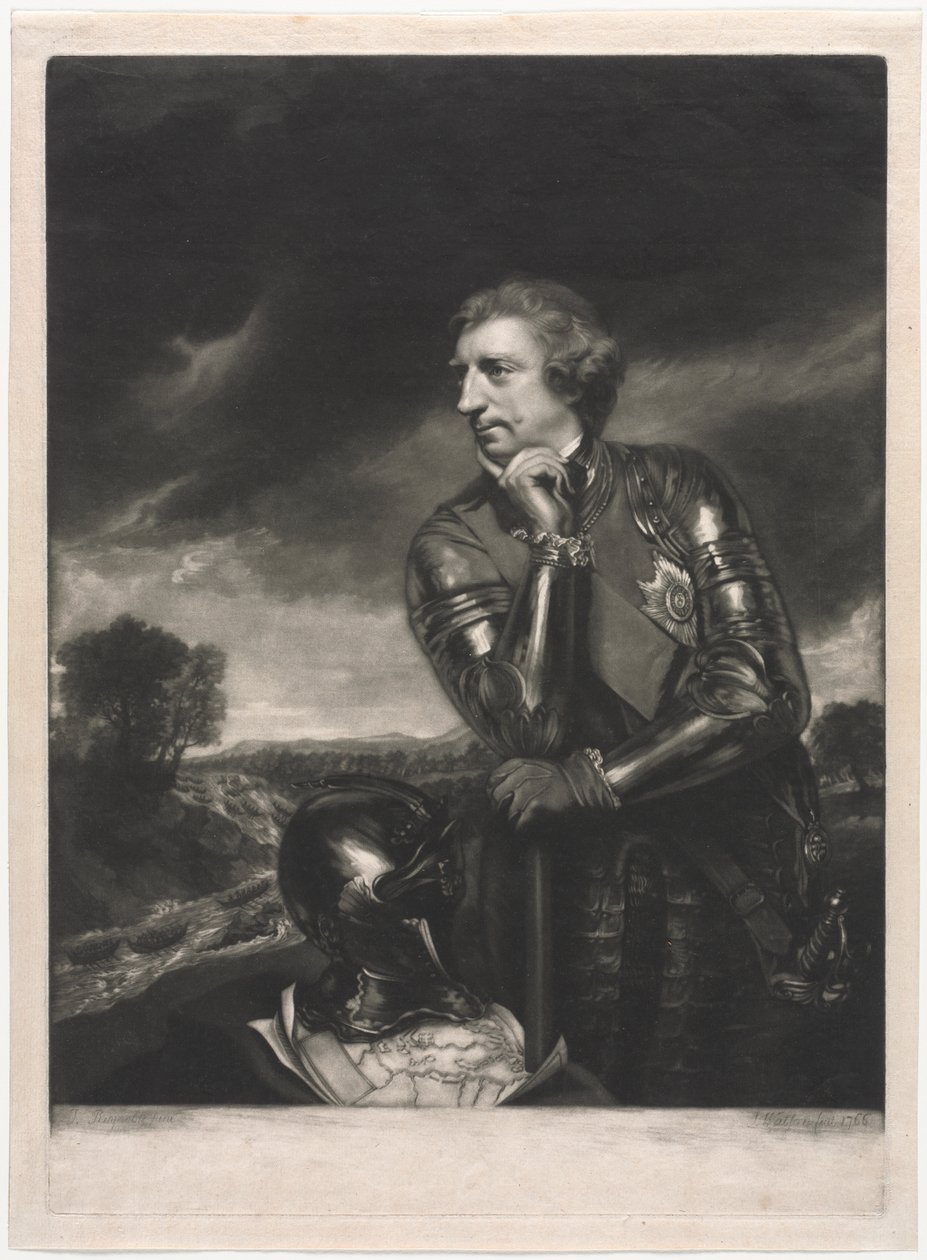 Sir Jeffrey Amherst af James Watson