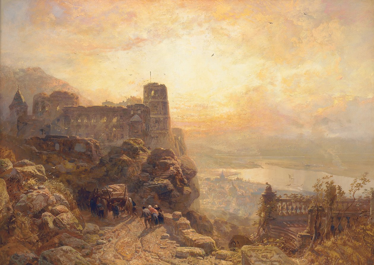 Heidelberg, 1878 af James Webb
