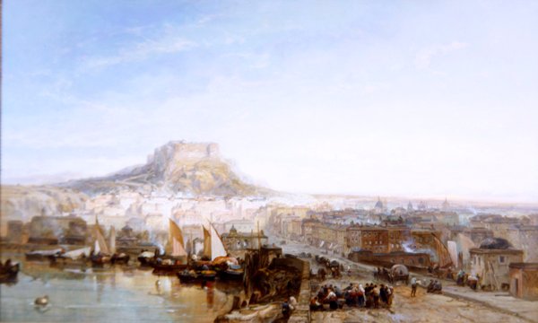 Udsigt over Cartagena, Spaniens østkyst af James Webb