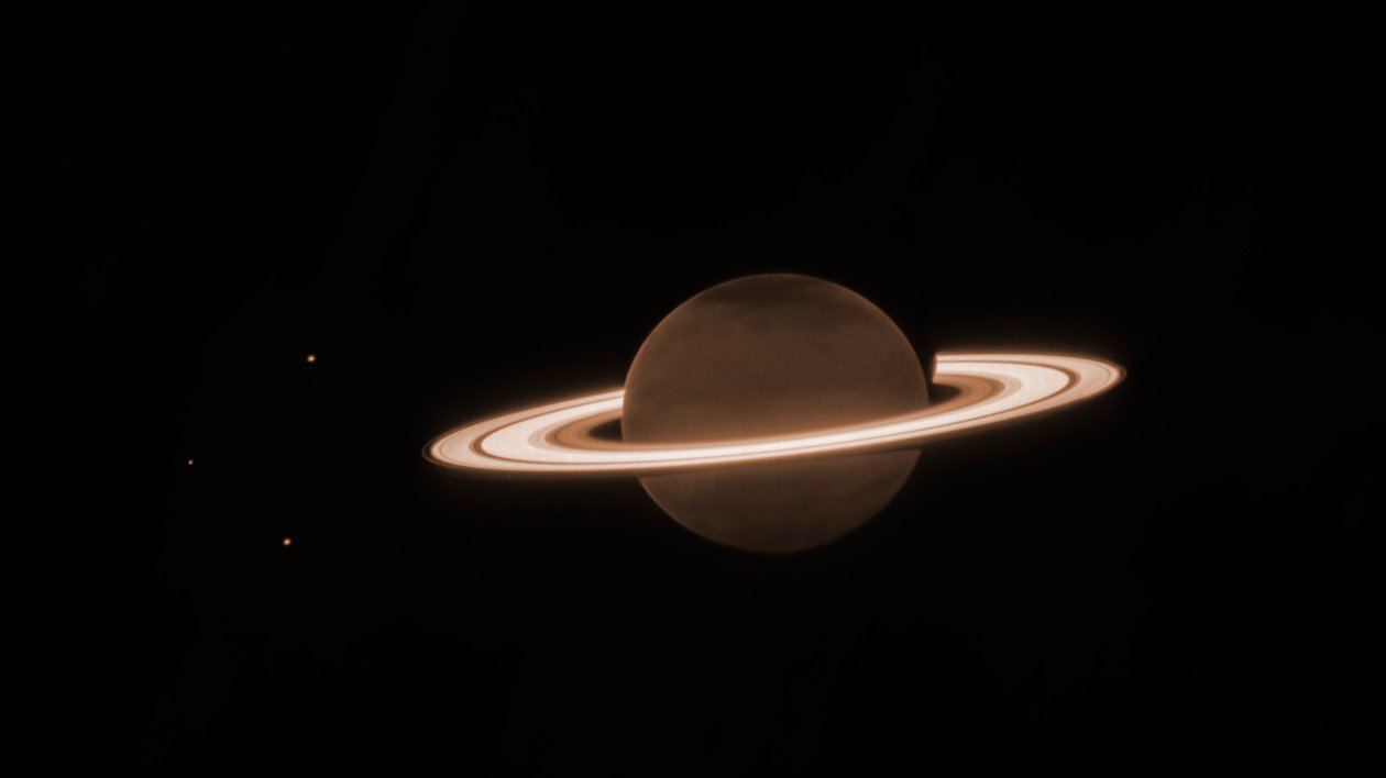 Saturn (NIRCam) af James Webb Space Telescope (NASA)