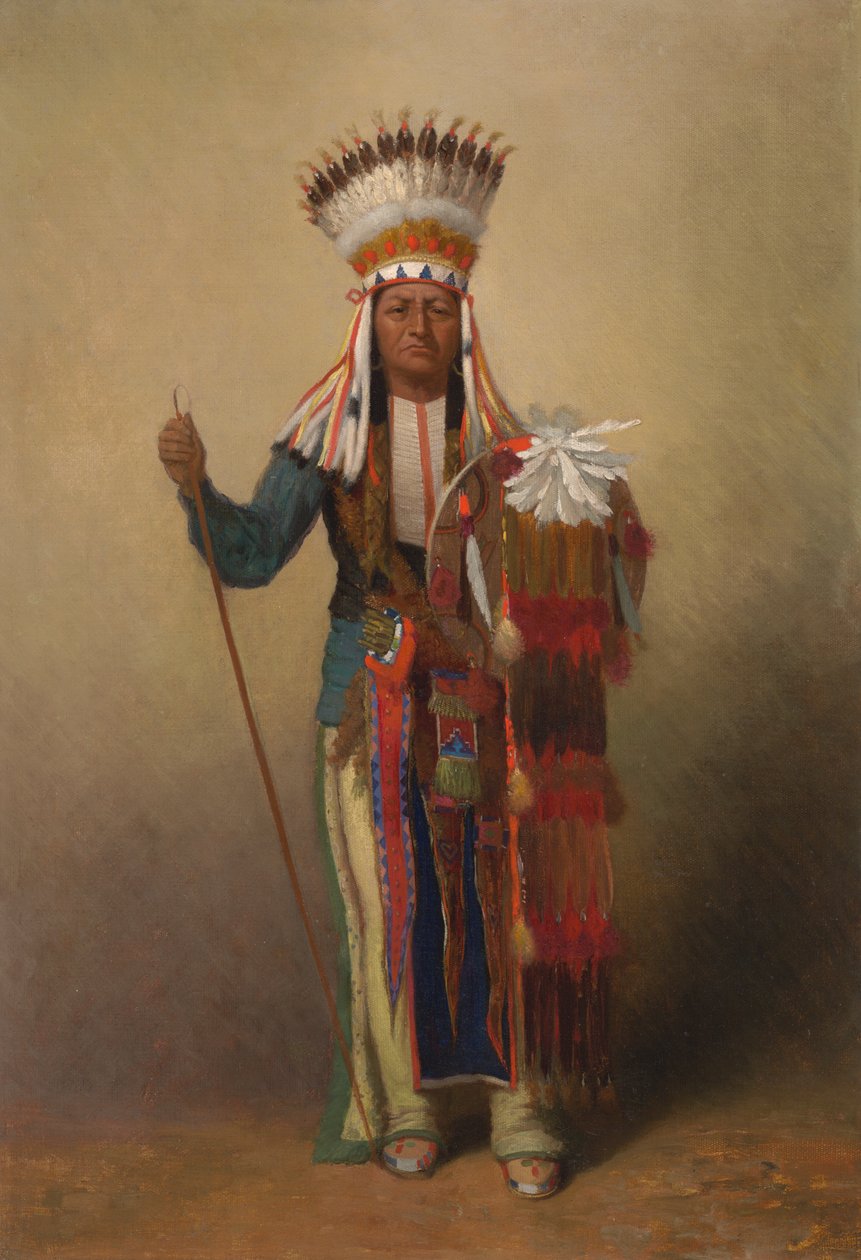 Minimic, ca. 1878. af James Wells Champney