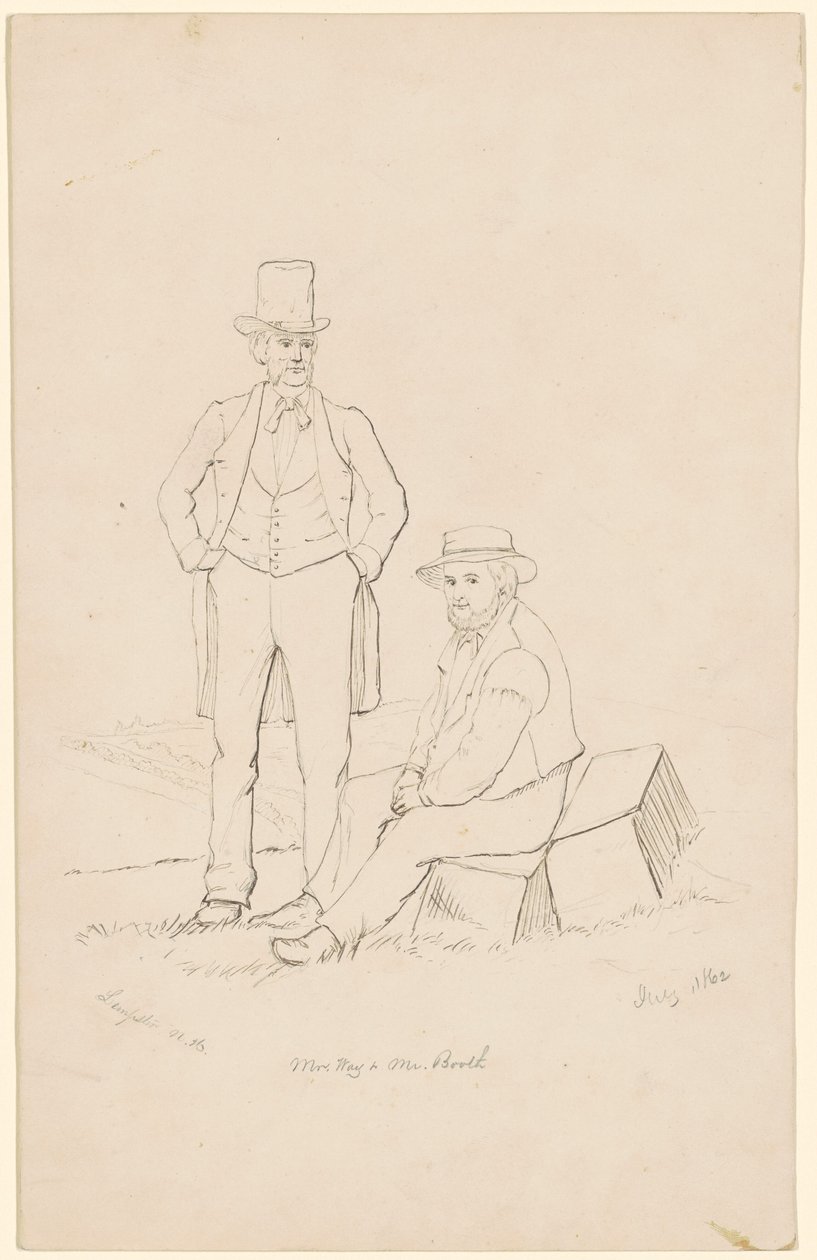 Mr. Way og Mr. Booth af James Wells Champney