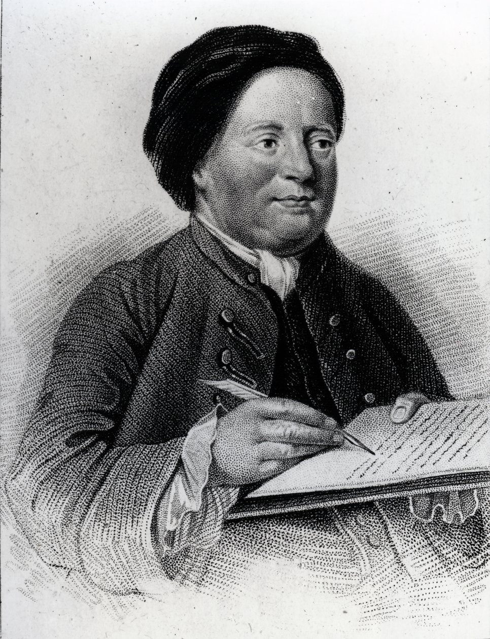 Samuel Richardson (1689-1761) af James, the Elder Hopwood