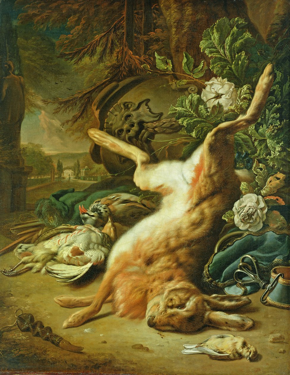Stilleben af Jan Baptist Weenix