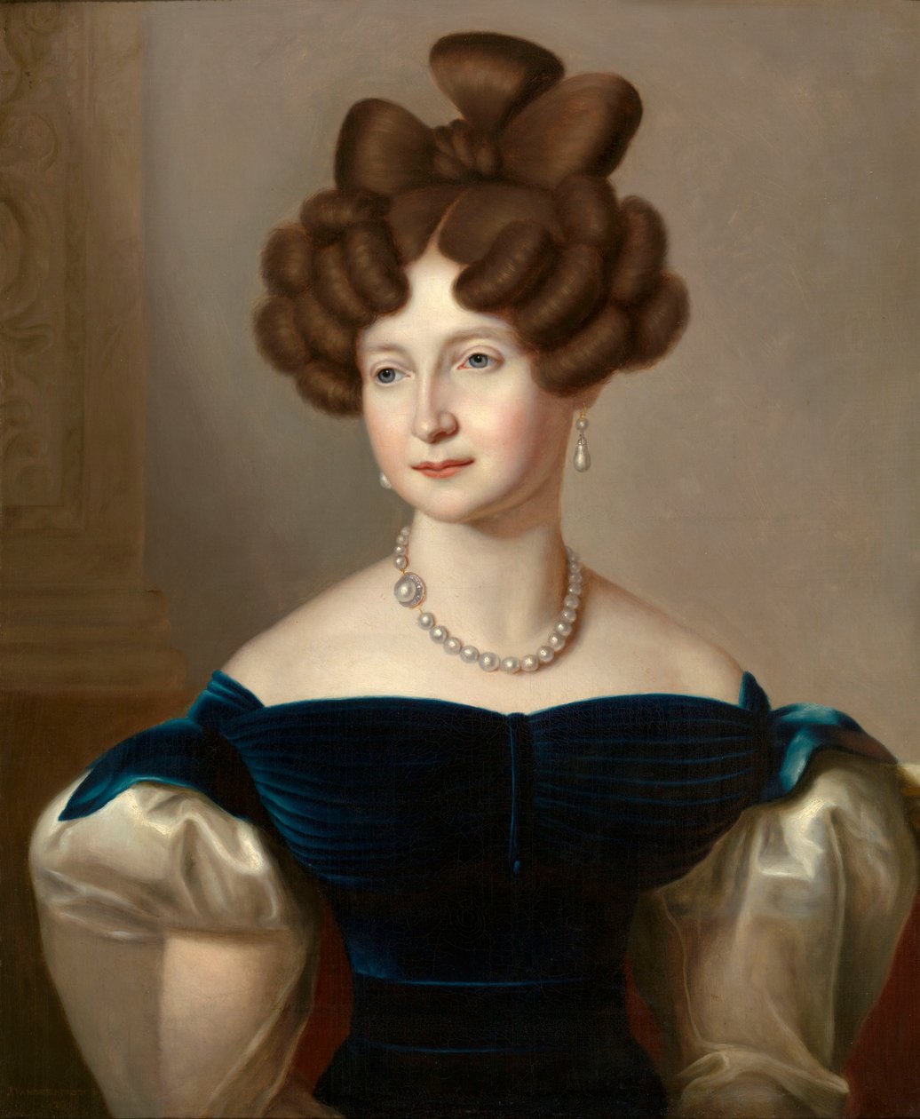 Anna Pavlovna, storhertuginde af Rusland (1795-1865) af Jan Baptist van der Hulst