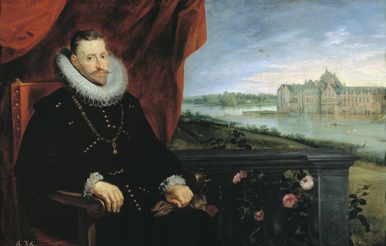 Portræt af ærkehertug Albert af Østrig af Jan the Elder Brueghel