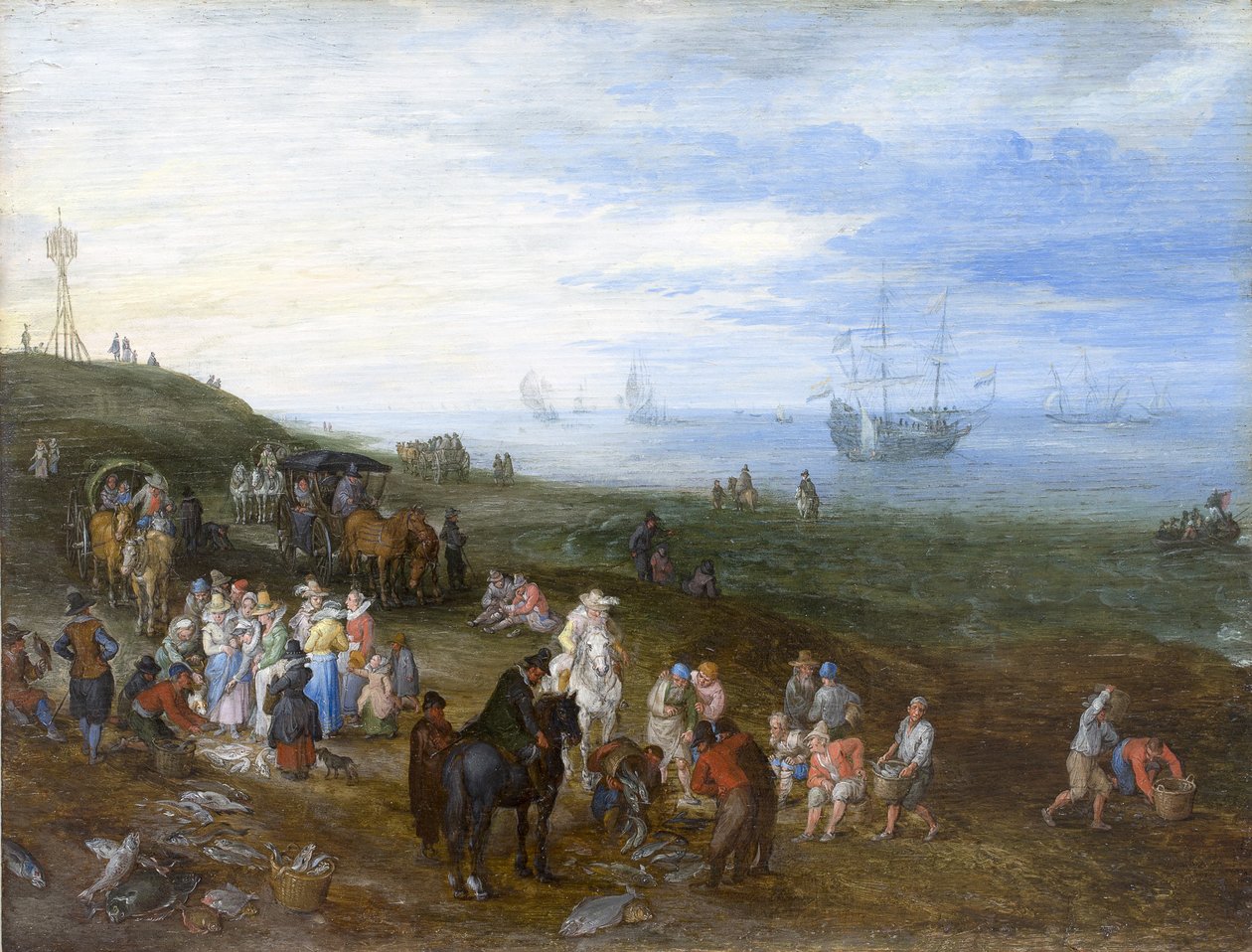 Tilbage fra pechen af Jan the Elder Brueghel