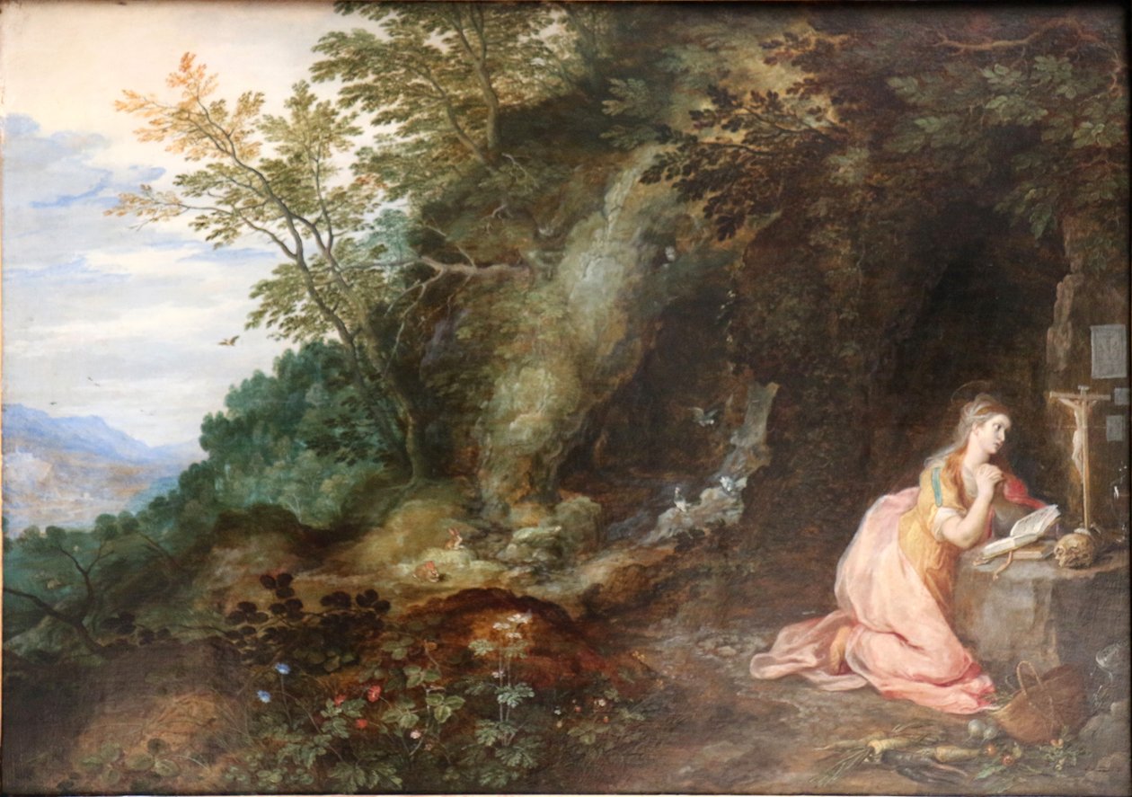 Maria Magdalene, der gør bod af Jan the Elder Brueghel
