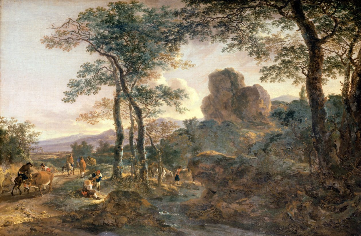 En bjergsti af Jan Dirksz Both