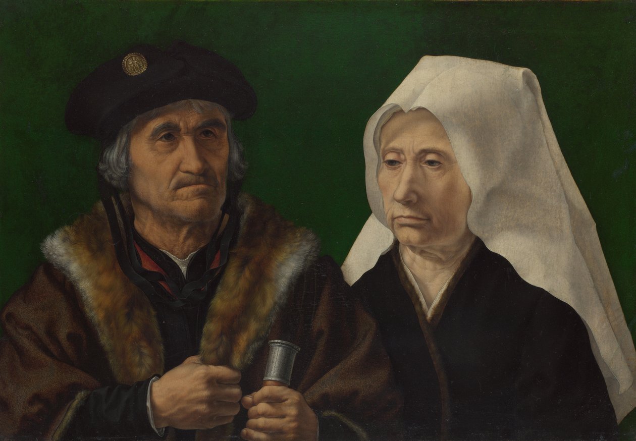 Et ældre ægtepar af Jan Gossaert