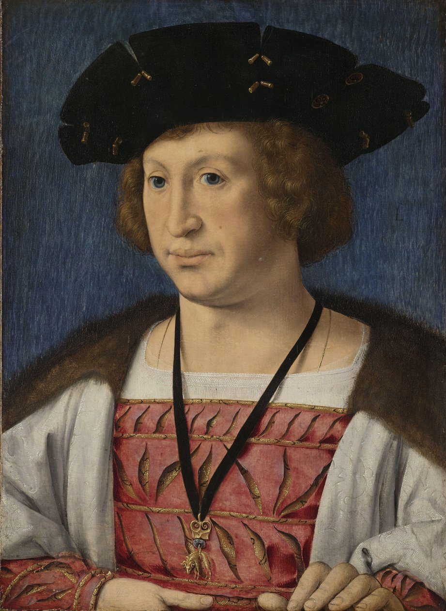 Portræt af Floris van Egmond (1469–1539), greve af Buren og Leerdam af Jan Gossaert
