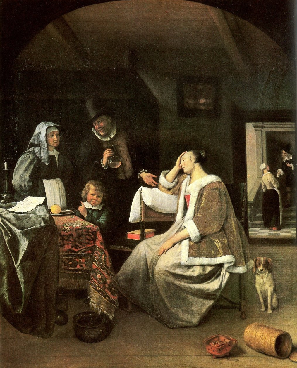 Elskesygdommen af Jan Havickszoon Steen