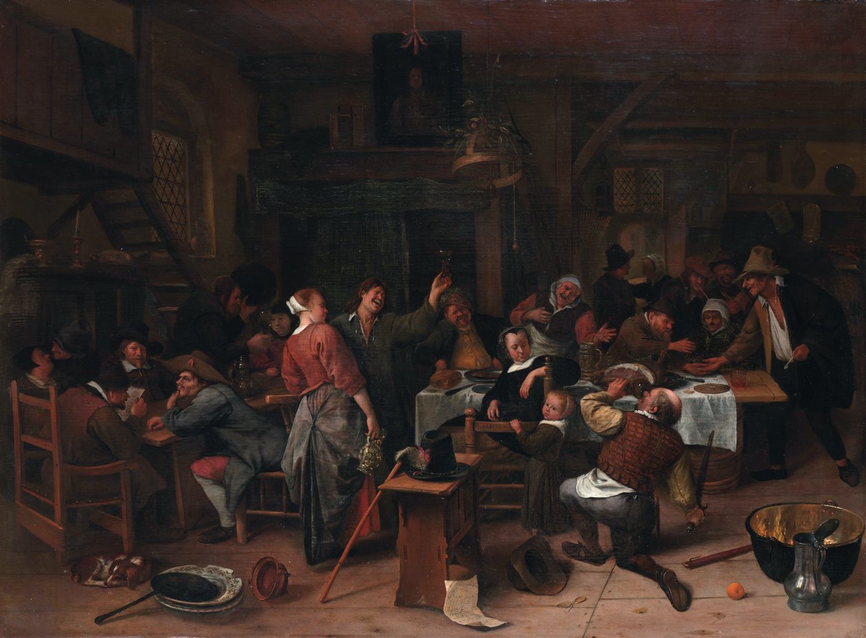 Prinsernes dag af Jan Havickszoon Steen