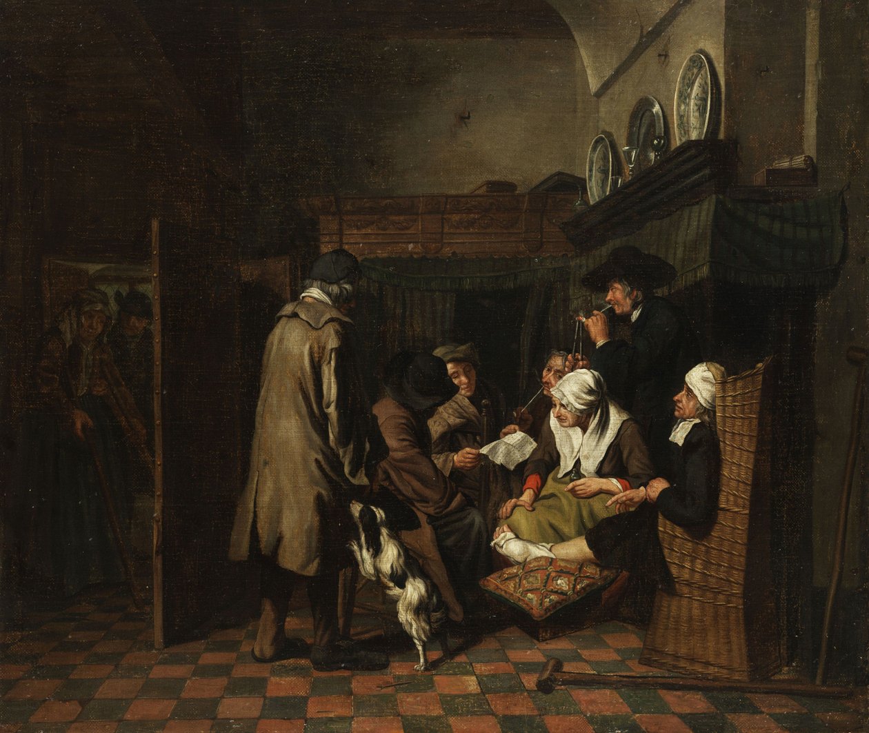 Læser et brev af Jan Josef Horemans II