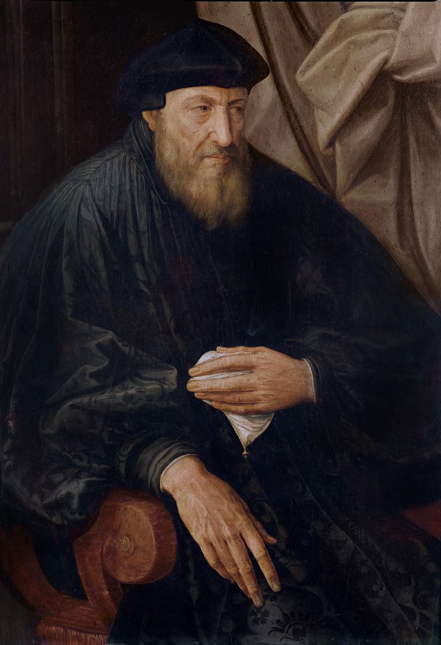 Portræt af Andrea Doria af Jan Massys or Metsys