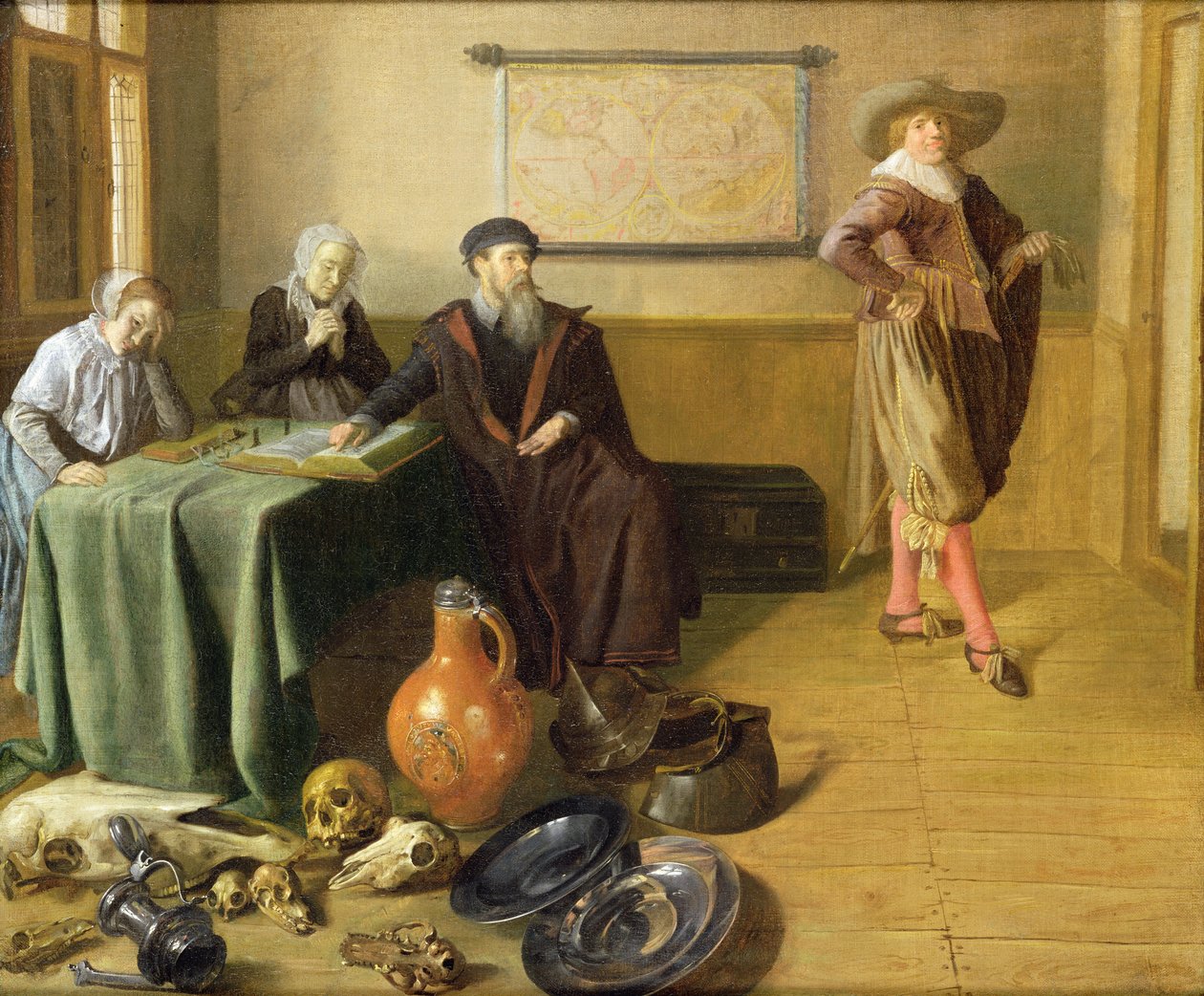 Den fortabte søns afgang, ca. 1630 af Jan Miense Molenaer
