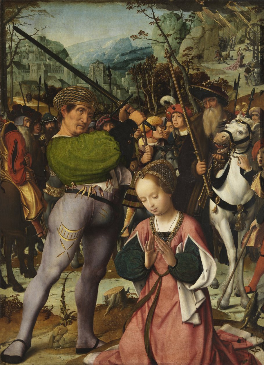 Martins død af St. Catherine af Jan Provoost