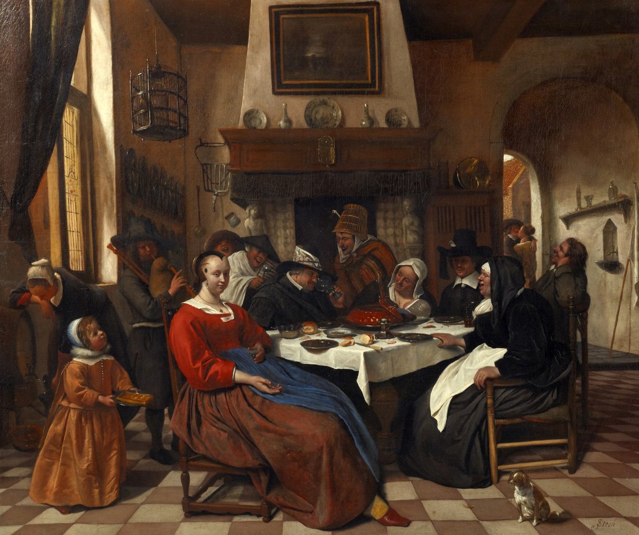 Ukendt billede af Jan Havickszoon Steen