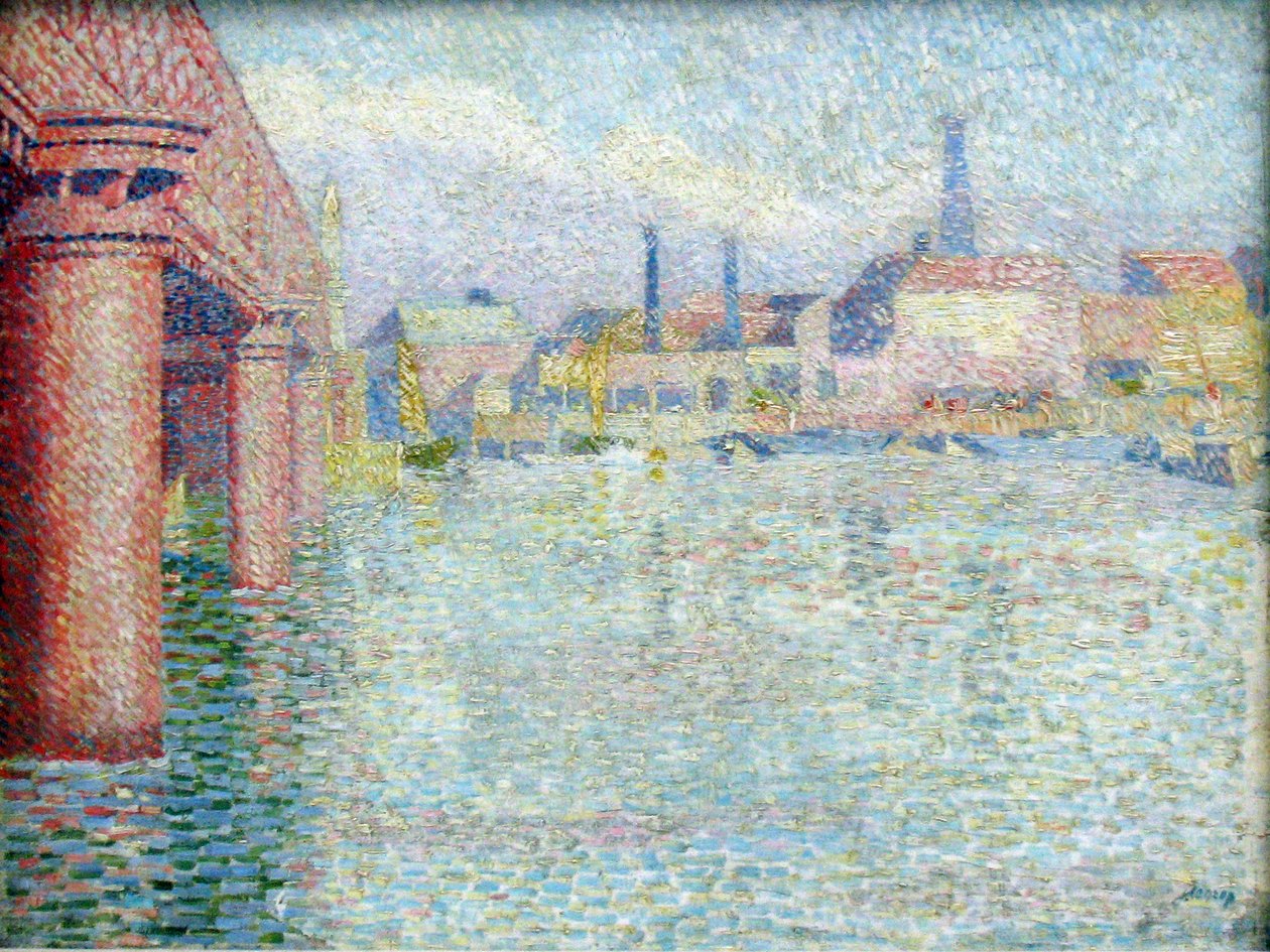 Bridge i London af Jan Toorop