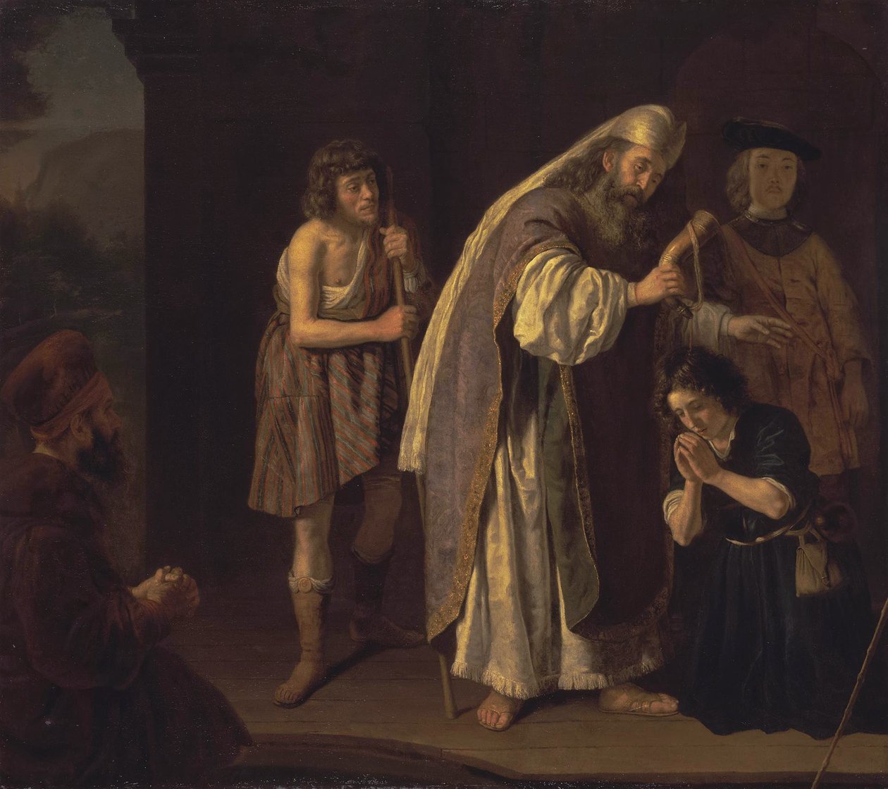 Davids salvelse, ca. 1645 af Jan Victors