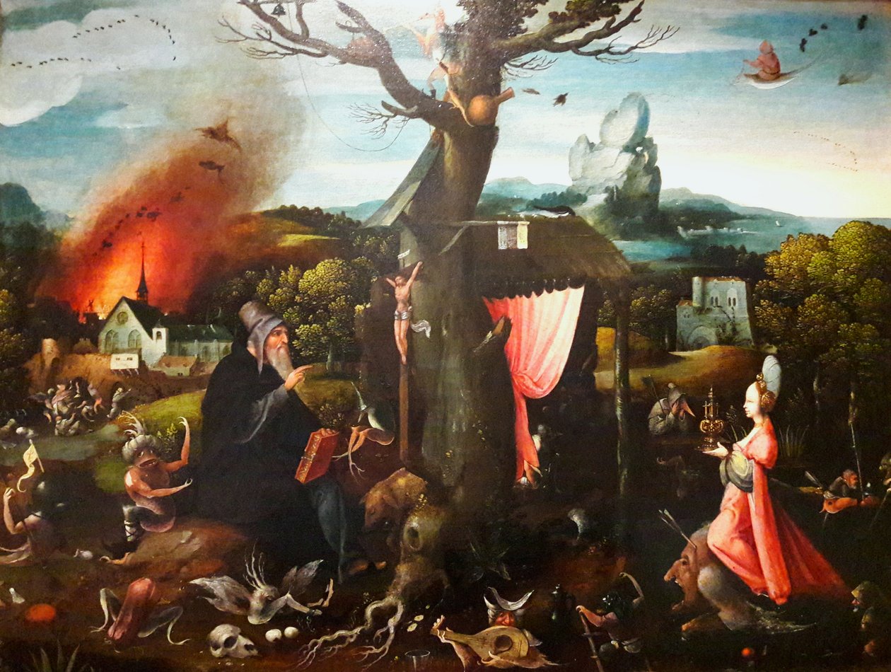 Fristelsen af Saint Anthony af Jan Wellens de Cock
