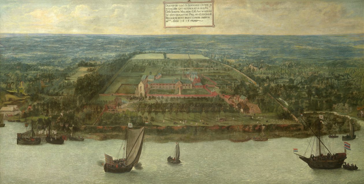 Sankt Bernards kloster i Hemiksem af Jan Wildens