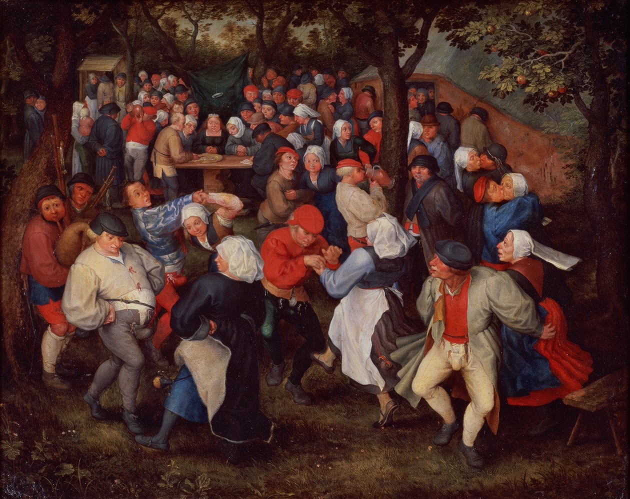Landsbydans af Jan Brueghel the Younger