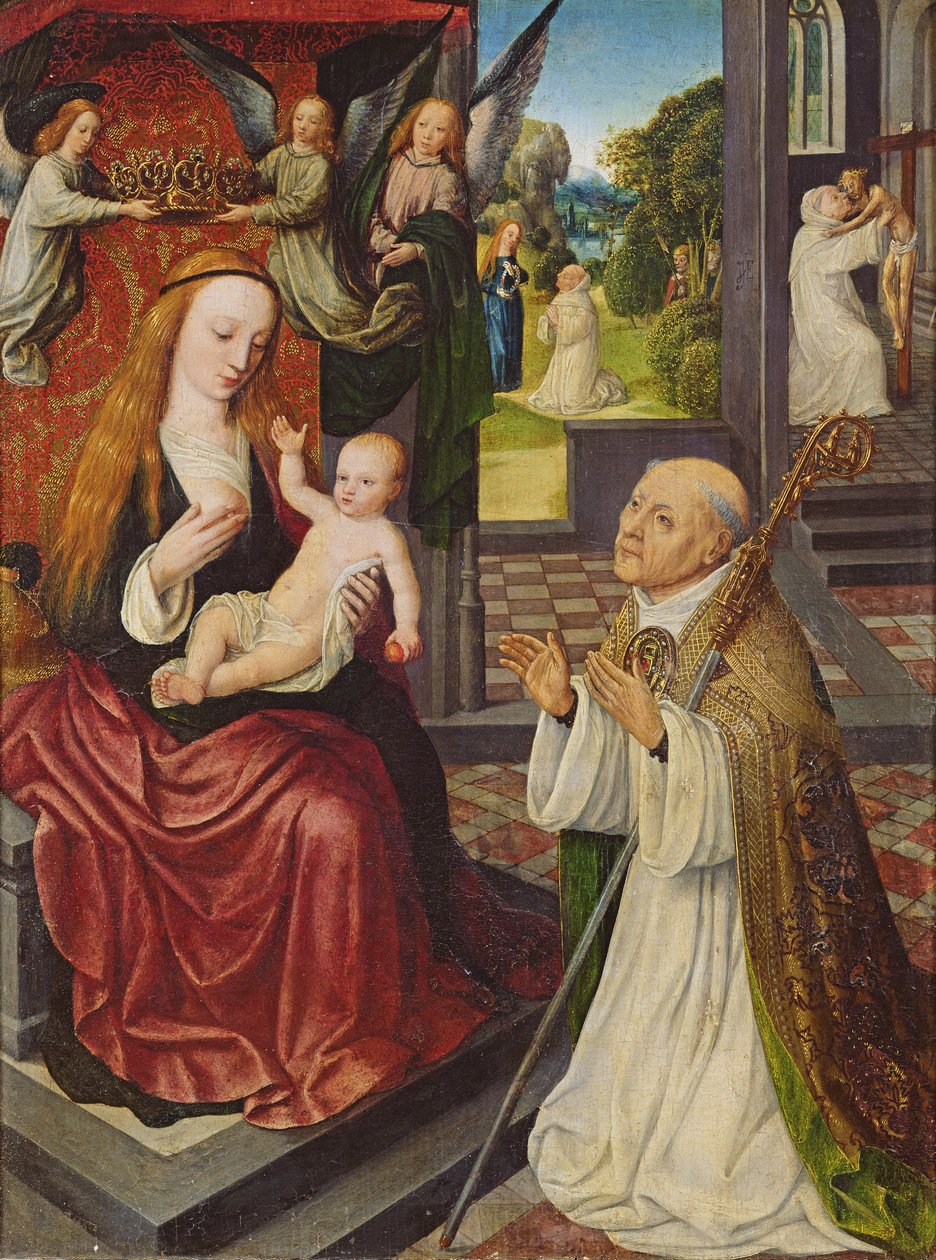 St. Bernards amning af Jan van Eeckele