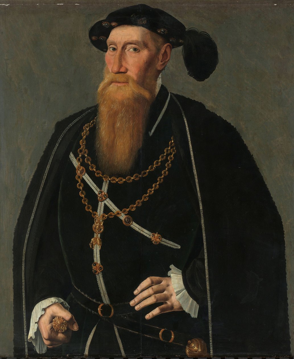 Bildnis des Reinoud III. van Brederode af Jan van Scorel