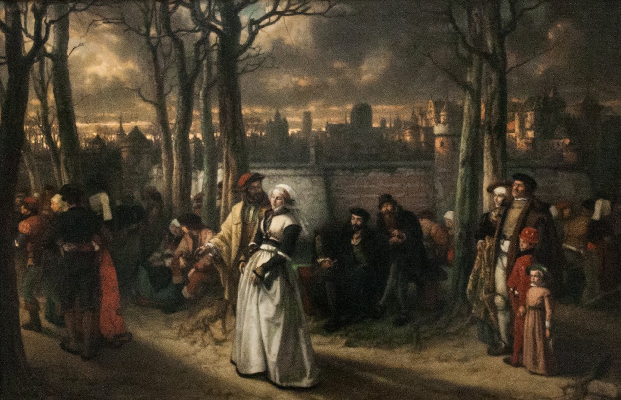 En tur uden for murene af Jan August Hendrik Leys