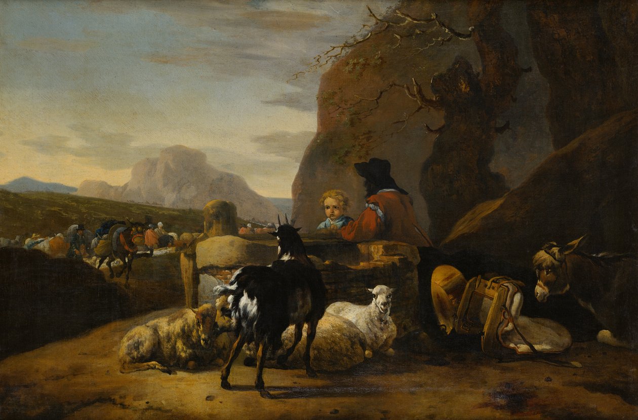Landskab af Jan Baptist Weenix