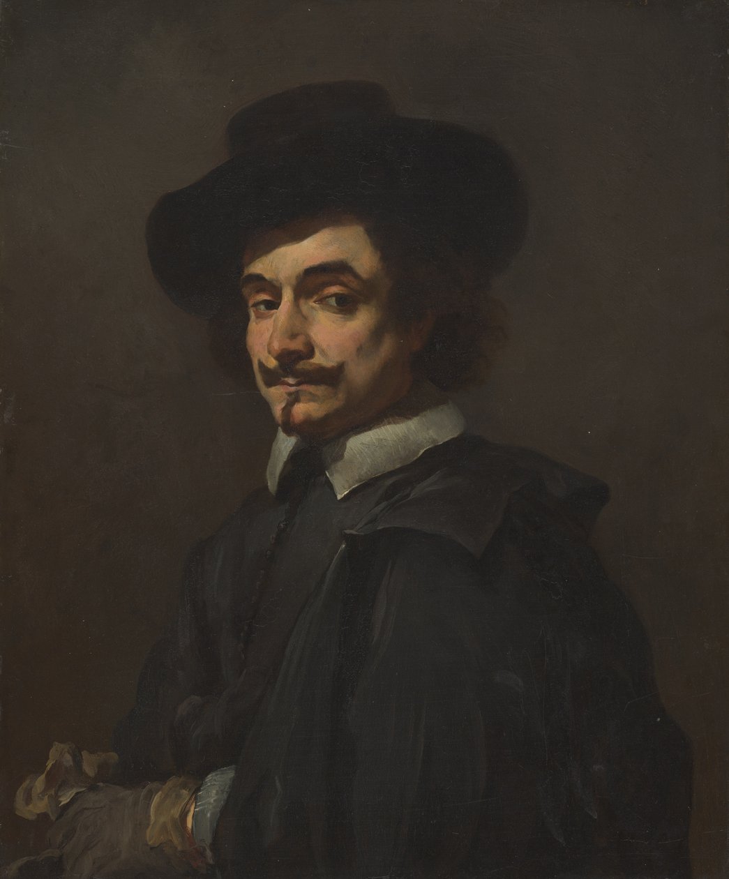 Portræt af en mand af Jan Baptist Weenix