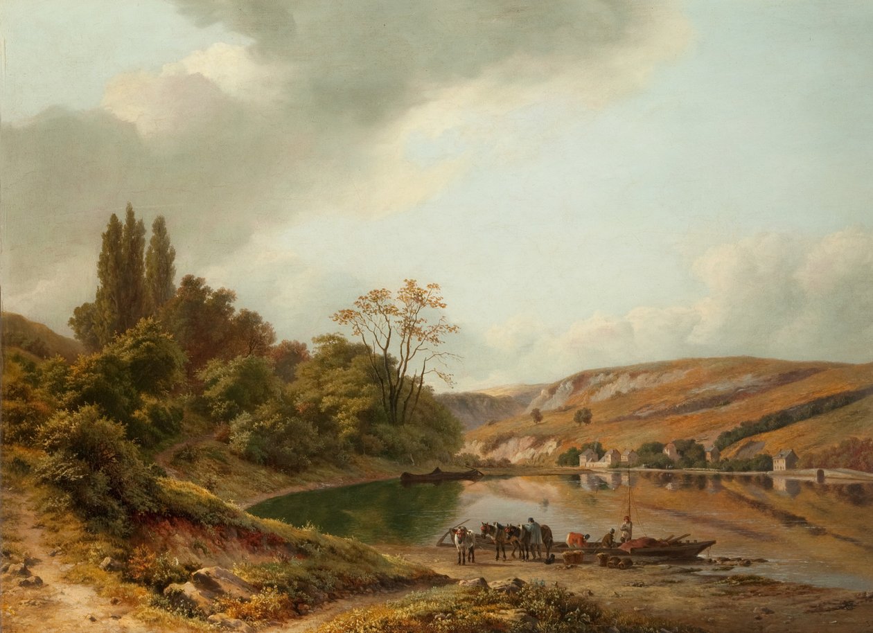 Færgen af Jan Baptiste de Jonghe