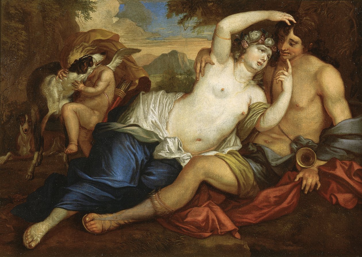 Venus og Adonis af Jan Boeckhorst